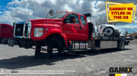 2017 FORD F-750 DEPANNEUSE ACCIDENTE