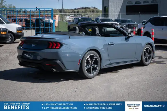 2024 Ford Mustang EcoBoost Premium CONVERTIBLE | AUTO | CERTIFIE in Cars & Trucks in Calgary - Image 7