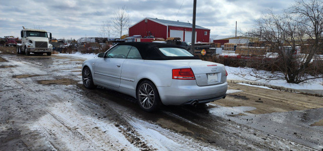 2008 Audi A4 Convertible Coupe - Very good condition in Cars & Trucks in St. Albert - Image 4