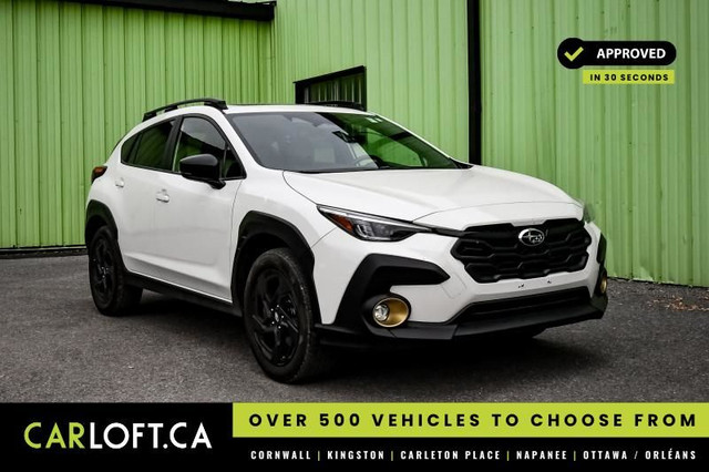 2024 Subaru Crosstrek Onyx • SUNROOF • HEATED SEATS • APPLE CARP in Cars & Trucks in Ottawa