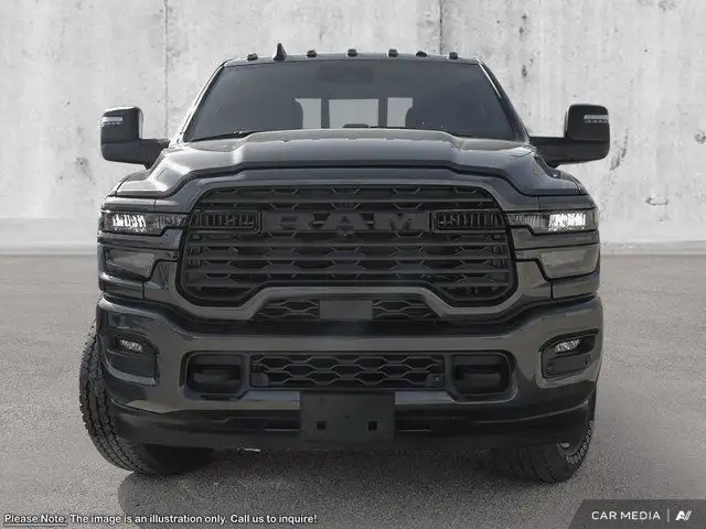 2025 Ram 2500 Big Horn Night Edition Crew 4x4 Diesel Nav in Cars & Trucks in St. Albert - Image 3