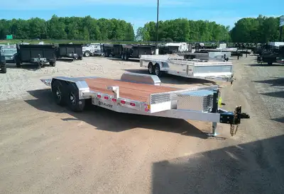 Nordtek Aluminum Tandem Axle Tilt Trailer 10,000lb is $12,395.00 ! Ord: 250281 - Ser: 2NDTB1822TA000...