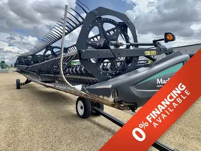 40' FD75, Single knife Drive, Deere Adapter, Full Poly, Transport. Reconditioned Brandt delivers Can...