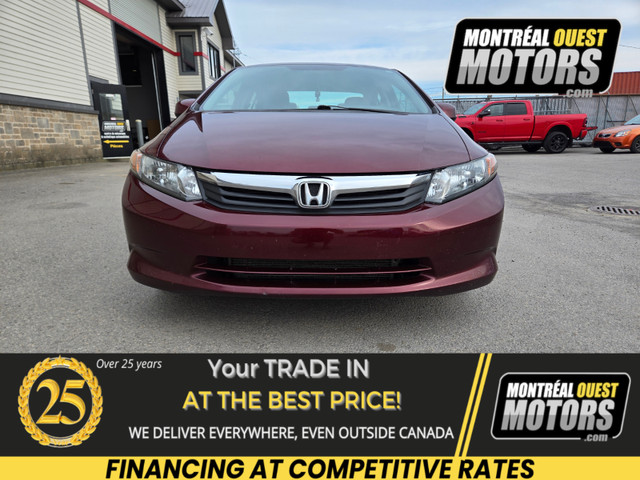 2012 Honda Civic LX / 5 Speed Manual Économique ! in Cars & Trucks in West Island - Image 2