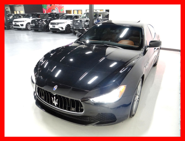 2014 Maserati Ghibli S Q4 AWD*HARMAN-KARDON/NAVI/BACKUP CAM/LEAT in Cars & Trucks in City of Toronto - Image 3