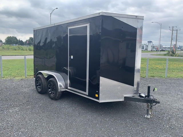 *EN INVENTAIRE* 6X14 TA + VNOSE 6.3 DE HAUT 2 PORTES (RAMP +195$ in Cargo & Utility Trailers in City of Montréal