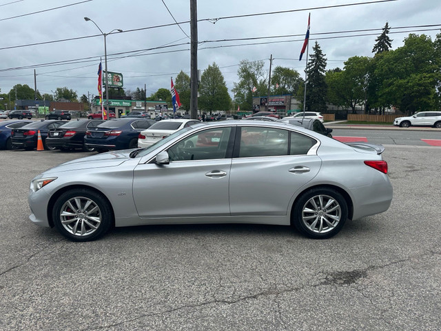 2016 INFINITI Q50 2.0t | Sunroof | Leather in Cars & Trucks in City of Toronto - Image 3