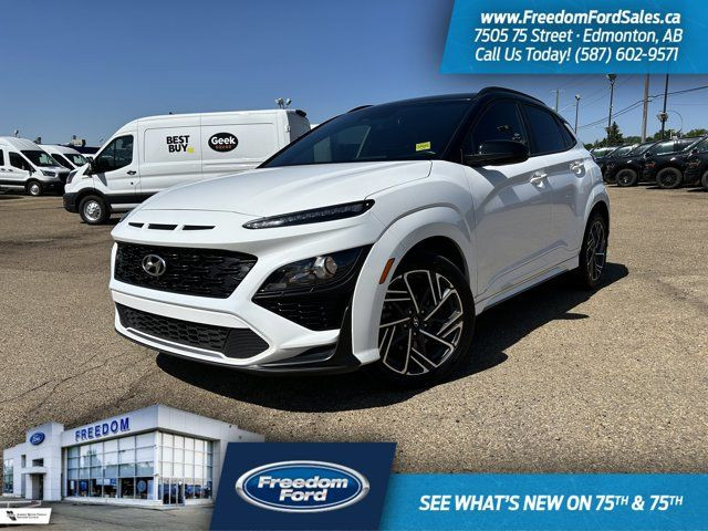 2022 Hyundai Kona N Line | CarPlay | Rear Cam | Heated Seats in Cars & Trucks in Edmonton