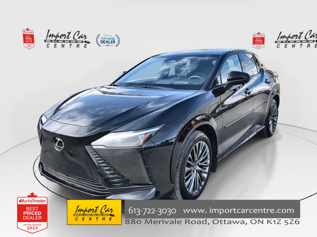 2023 Lexus RZ 450e ELECTRIC!! EXECUTIVE PKG, SUEDE INT., HUD... in Cars & Trucks in Ottawa