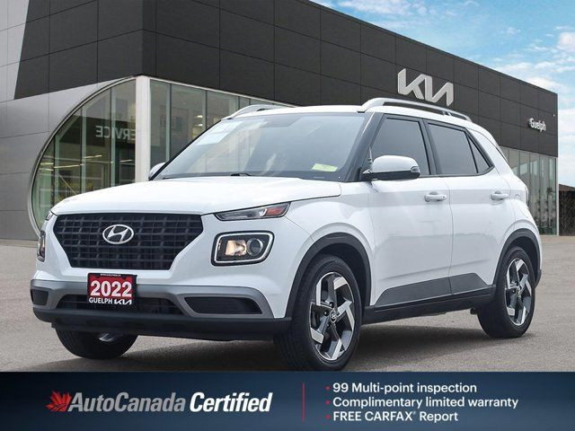 2022 Hyundai Venue | Accident Free | One Owner | in Cars & Trucks in Guelph
