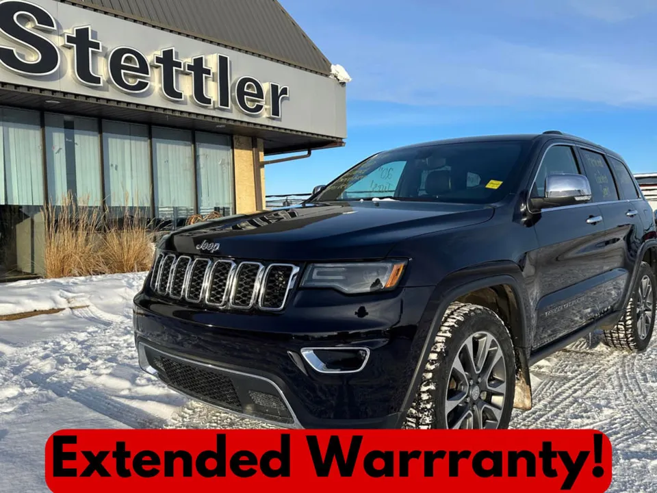 2018 Jeep Grand Cherokee LIMITED! LUXURY2 GROUP! EXT. WARRANTY!