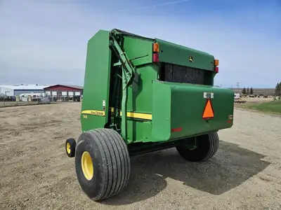 2012 John Deere 9 Series Round Baler 568, View more