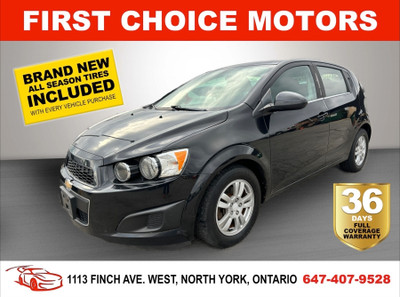 2016 CHEVROLET SONIC LT ~AUTOMATIC, FULLY CERTIFIED WITH WARRANT