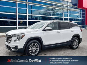 2022 GMC Terrain SLT | Apple CarPlay | Leather | Safety Pro Plus | Heated Seats |