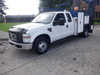 2010 ford F-350 SD SuperCab Service Body Dually 2WD Diesel with 
