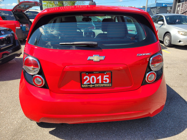 2015 Chevrolet Sonic ONE OWNER LOW KMS RUNS EXCELLENT,,VERY ATTR in Cars & Trucks in Mississauga / Peel Region - Image 3