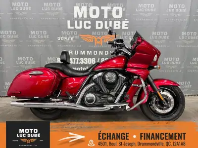 Kawasaki Vaquero 1700 2011 68 988 KM RADIO ORDINATEUR DE BORD CRUISE CONTROL PHARES-AUXILIAIRES DOSS...