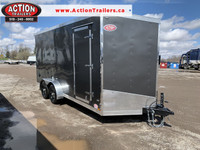 IRON LITE SERIES 7x16 ENCLOSED CARGO TRAILER 12" EXTRA HEIGHT!