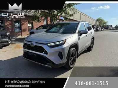 2024 TOYOTA RAV4 SE HYBRID, ONE OWNER, NO ACCIDENT, LOADED WITH PUSH BUTTON START, SUNROOF, UPGRADE...