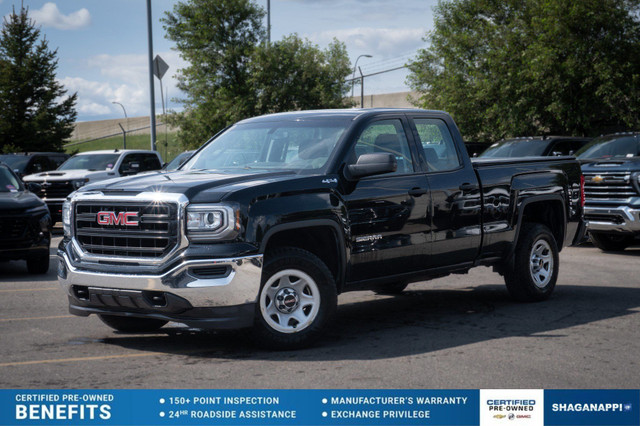 2018 GMC Sierra 1500 4.3L V6 LOW KMCERTIFIED PRE-OWNED in Cars & Trucks in Calgary