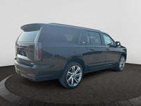 This 2025 Cadillac Escalade ESV in Black Raven is equipped with 4WD and Gas V8 6.2L/375 engine. The... (image 4)
