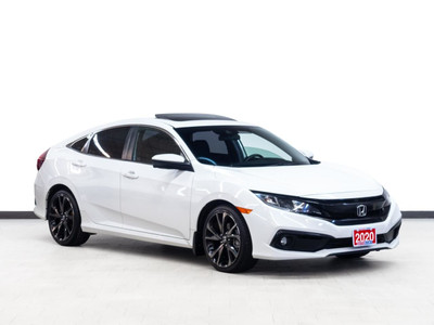  2020 Honda Civic SPORT | Sunroof | LaneWatch | LaneDep | CarPla
