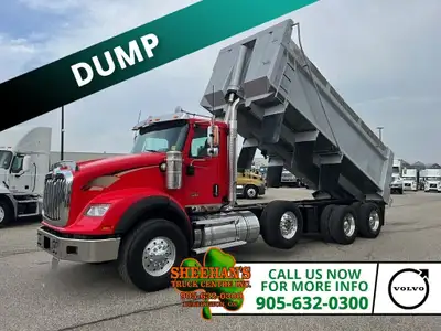 Triaxle Dump Truck with Cummins ISX-15 505Hp, 519,162kms, Allison 4500RDS Automatic, 20,000lb Front...