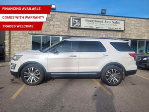 2017 Ford Explorer 4WD Platinum/Sunroof/Leather/Back up Camera/Navi