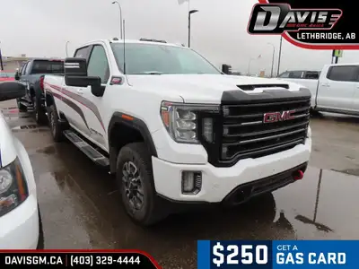 The 2021 GMC Sierra 3500HD AT4 4WD with the 6.6L Duramax Diesel is built to conquer the toughest tas...