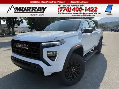 Welcome to Murray Buick GMC - Penticton Prepare to be impressed with our 2026 GMC Canyon Elevation C...