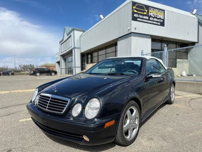  2002 Mercedes-Benz CLK CLK430 CABRIOLET- LOW KM- NO ACCIDENTS-C