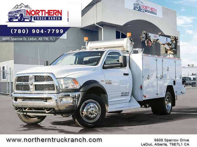 2018 RAM 5500 Chassis ST/SLT REGULAR CAB 4X4 SERVICE TRUCK CR... in Cars & Trucks in Edmonton