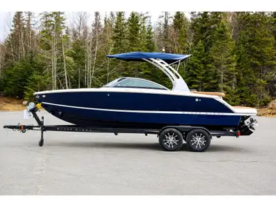 US-PFWFZ182B424 Remorque Custom Fourwinns, Arche inclinée vers l'avant, Toit bimini, Toile de remisa...