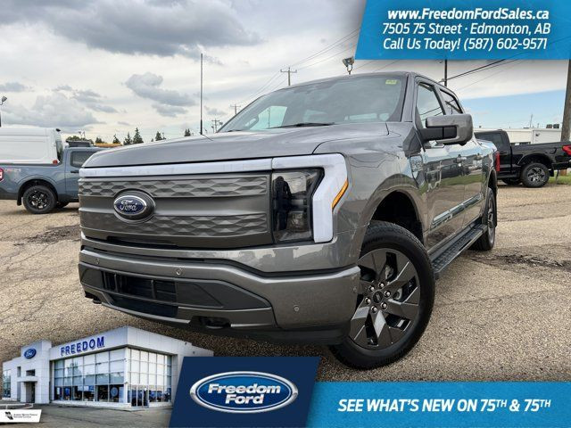2023 Ford F-150 Lightning XL SuperCrew 145 | Rear Cam | Rem in Cars & Trucks in Edmonton