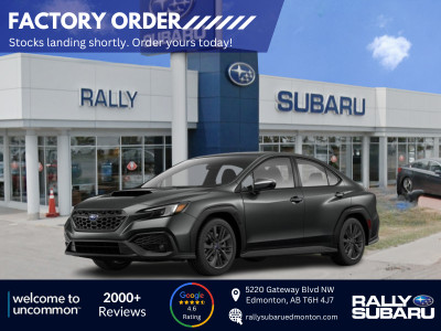 2024 Subaru WRX Base - AVAILABLE TO FACTORY ORDER TODAY!!