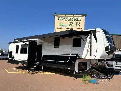 2026 Forest River Cedar Creek Experience fifth wheel 39RKB highlights: Middle Den / Bunk Room / Offi...