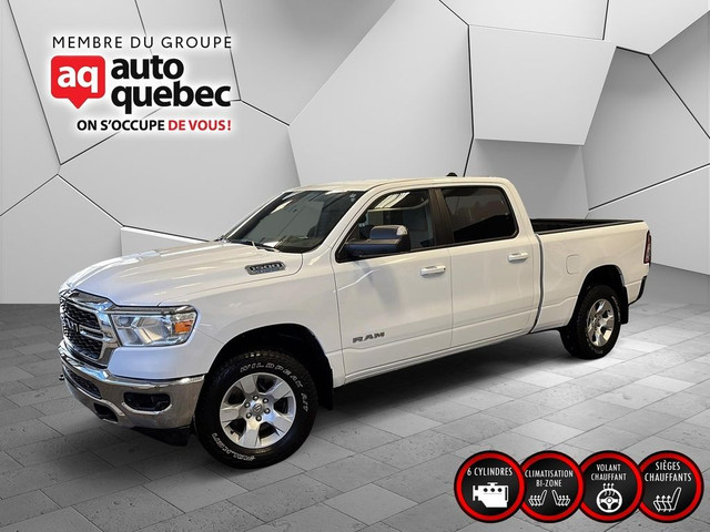  2022 Ram 1500 BIG HORN V6 4X4/CREW CAB/BOITE 6.4/139$SEM.+TX in Cars & Trucks in Thetford Mines