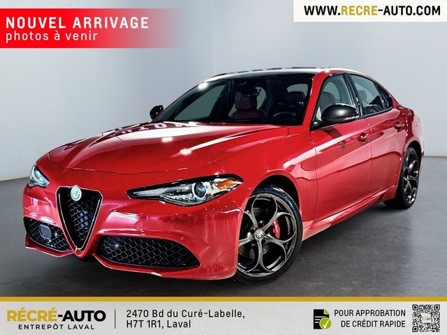 2021 Alfa Romeo Giulia Ti Sport AWD NAV TOIT PANO CUIR ROUGE PAS in Cars & Trucks in Laval / North Shore