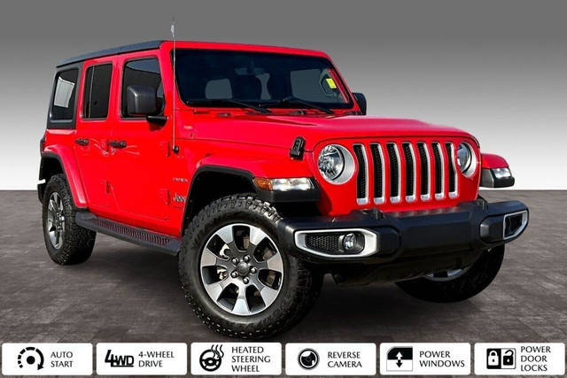 2021 Jeep Wrangler 4wd Unlimted Sahara in Cars & Trucks in Edmonton - Image 2