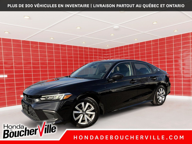 2022 Honda Civic Sedan LX JAMAIS ACCIDENTÉ, DEMARREUR A DISTANCE in Cars & Trucks in Longueuil / South Shore