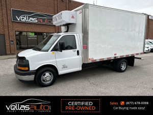 2020 GMC Savana Van 4500| 14FT ALUM CUBE| LOW TEMP REEFER| 4...