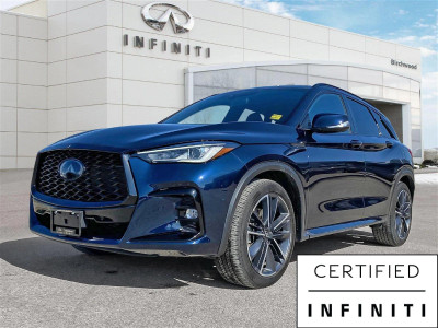 2023 Infiniti QX50 SPORT Accident Free | One Owner | Low KM's