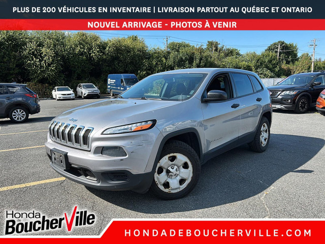 2016 Jeep Cherokee Sport 4X4, JAMAIS ACCIDENTÉ in Cars & Trucks in Longueuil / South Shore