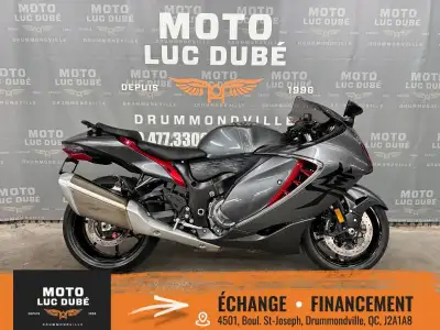 Suzuki Hayabusa 2024 SEULEMENT 1 977 KM BALANCE DE GARANTIE SUZUKI 30 MAI 2027 FREINS ABS TRACTION C...