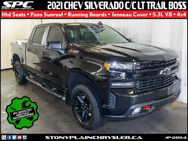 2021 Chevrolet Silverado 1500 Crew Cab Short Box 4-Wheel Drive L in Cars & Trucks in St. Albert - Image 2