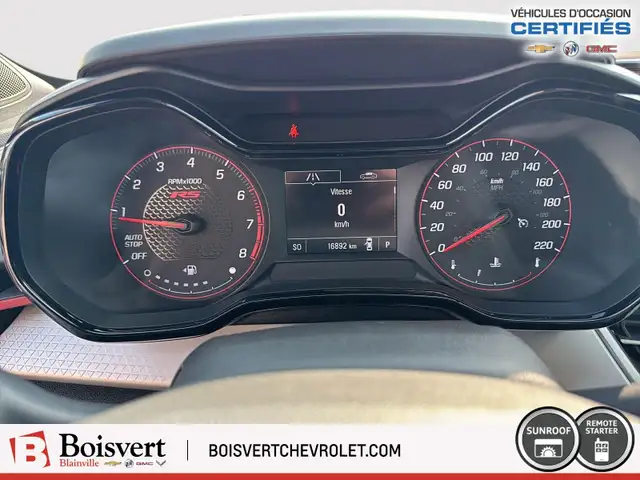 Chevrolet Trax 1RS/TOIT/GROUPE CHAUFFANT/JANTES/CAMERA/BAS KM in Cars & Trucks in Laval / North Shore - Image 18