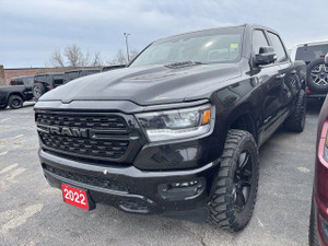 2022 RAM 1500 SPORT**CREW**HEMI**4X4**SPORT HOOD**12 INCH SCREEN**NAV**3.92 AXLE
