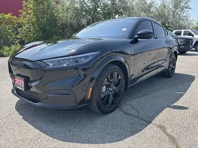 Clean Car Fax**One Owner Trade In**Ford**Mach E**All Wheel Drive**Extended Range**Leather Seats**Hea...