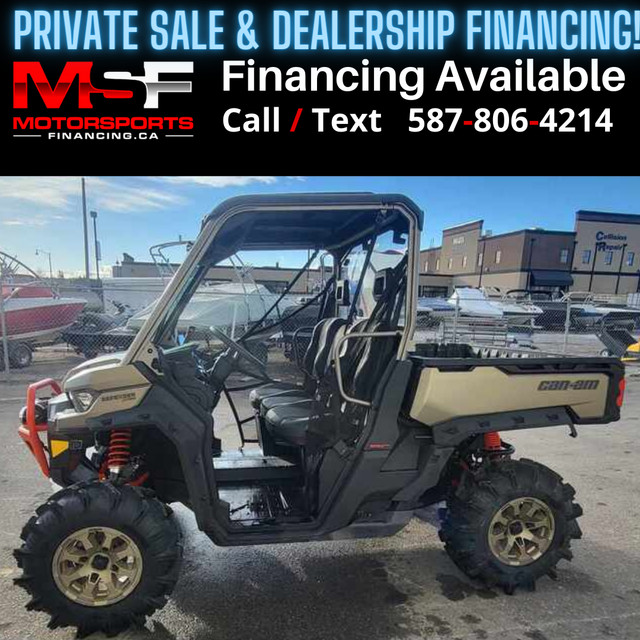 2022 CANAM DEFENDER XT HD10 XMR (FINANCING AVAILABLE) in ATVs in Strathcona County