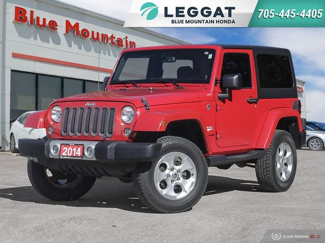 2014 Jeep Wrangler 4WD 2dr Sahara in Cars & Trucks in Barrie